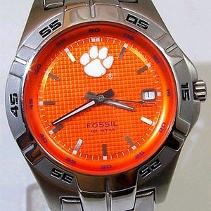 Unisex Clemson Fossil Watch